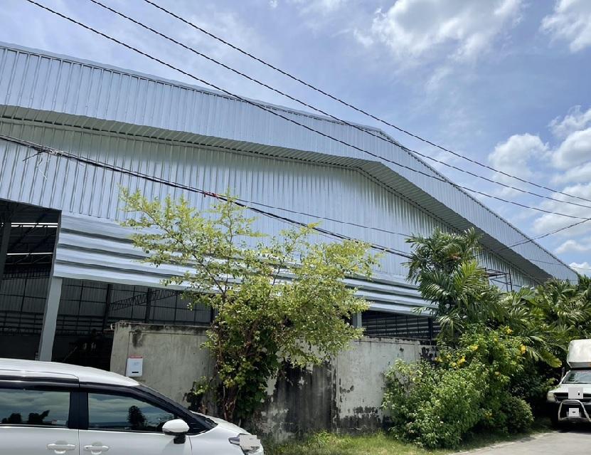 ให้เช่าโกดังพร้อมสำนักงาน สร้างใหม่ (สร้างใหม่) พื้นที่กว่า 1280 ตารางเมตร / ทำเล ถนนเทพารักษ์ กม. 1 ซอยเทพารักษ์  10