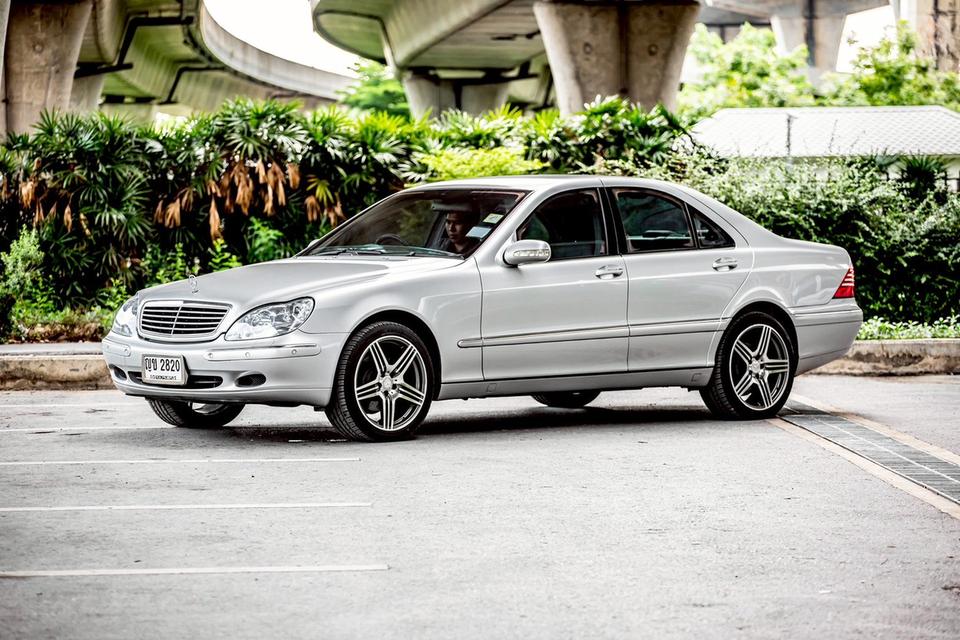 Benz S280 ปี 2001 สีเทา สวยสภาพดี  8
