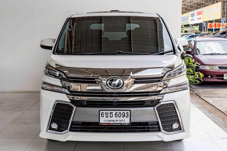 รหัสรถ NP6093 TOYOTA VELLFIRE 2.5ZG EDITION 2016 6