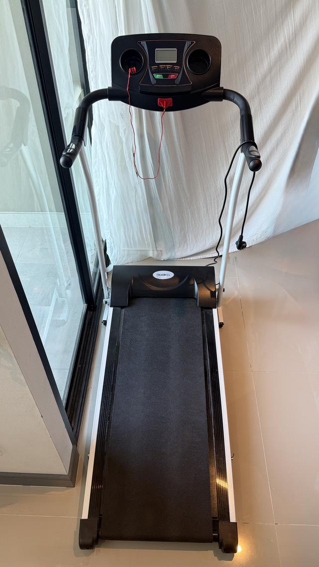 ลู่วิ่งไฟฟ้าkeep going max ลู่วิ่งไฟฟ้า 3.5HP พร้อมระบบรับแรงกระแทกสามารถพับเก็บได้ประหยัดเนื้อที่ปรับความชันได้ 3 ระดับ รับนํ้าหนักสูงสุด 350 kg มือ2 6