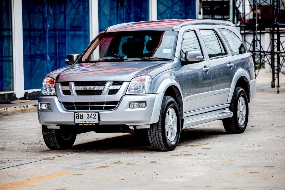 Isuzu Mu-7 3.0 ดีเซล เกียร์ออโต้ ปี 2006 สีเทา มือเดียวป้ายแดง