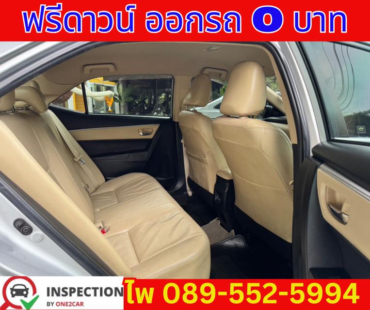 TOYOTA  ALTIS 1.6 G SEDAN ปี 2019 7