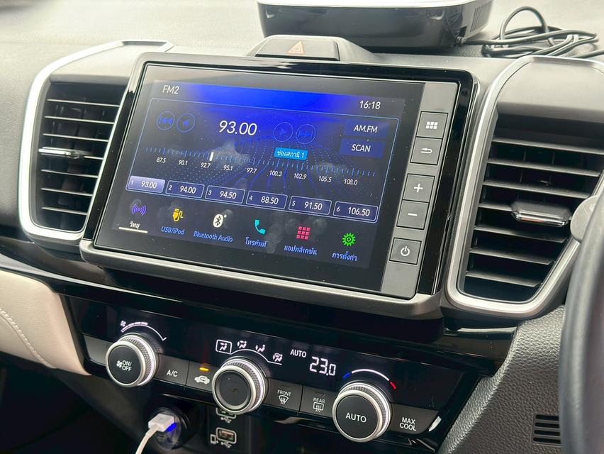 รหัสรถ PAT639 HONDA CITY 1.0SV Turbo ปี 2022 สีบรอนด์เงิน 15