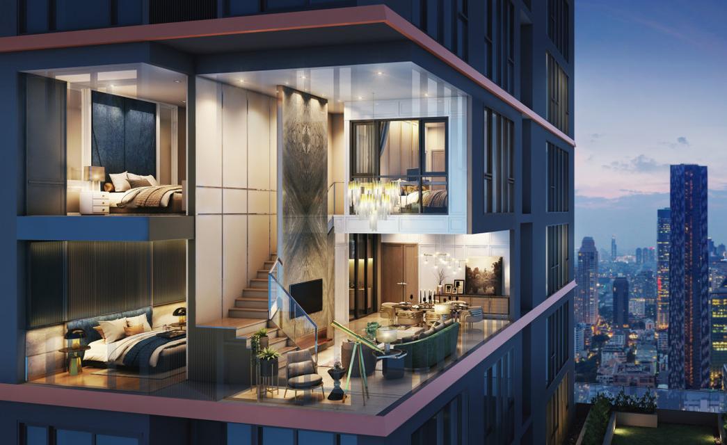 For Sale: Stunning 4-Bedroom Duplex at Supalai Icon Sathorn – Last Unit Available! (Foreign Quota) 2