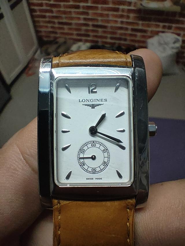 LONGINES DOLCE VITA L WATCH5.655.4 40MM QUARTZ STEEL PALLADIE STEEL WATCH Silvery