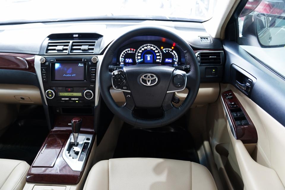 TOYOTA CAMRY 2.5 G AT ปี 2014 สีน้ำตาล 10