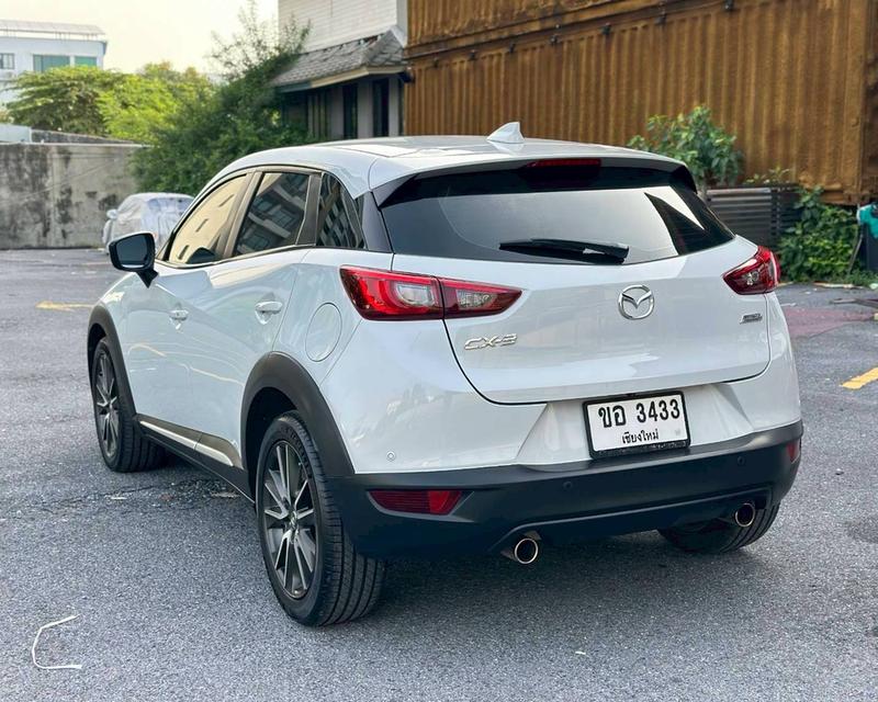 Mazda CX-3 2.0S Skyactiv เกียร์ออโต้ สีขาวพิเศษจาก Mazda ปี 2015 8
