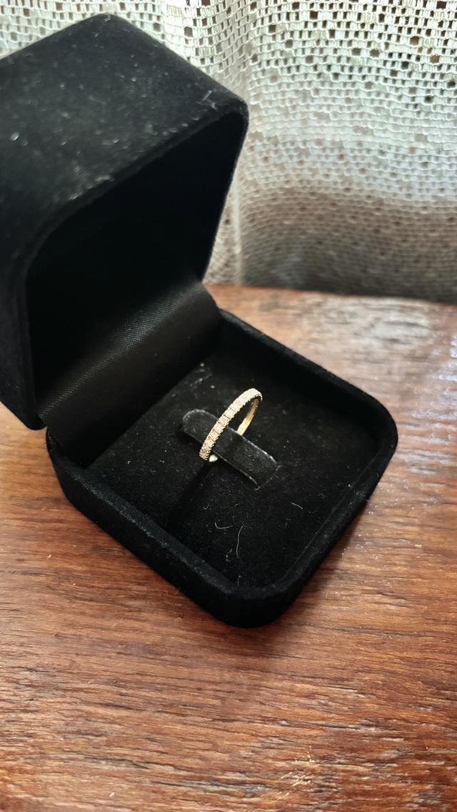 แหวนทอง 9K เพชร Moissanite