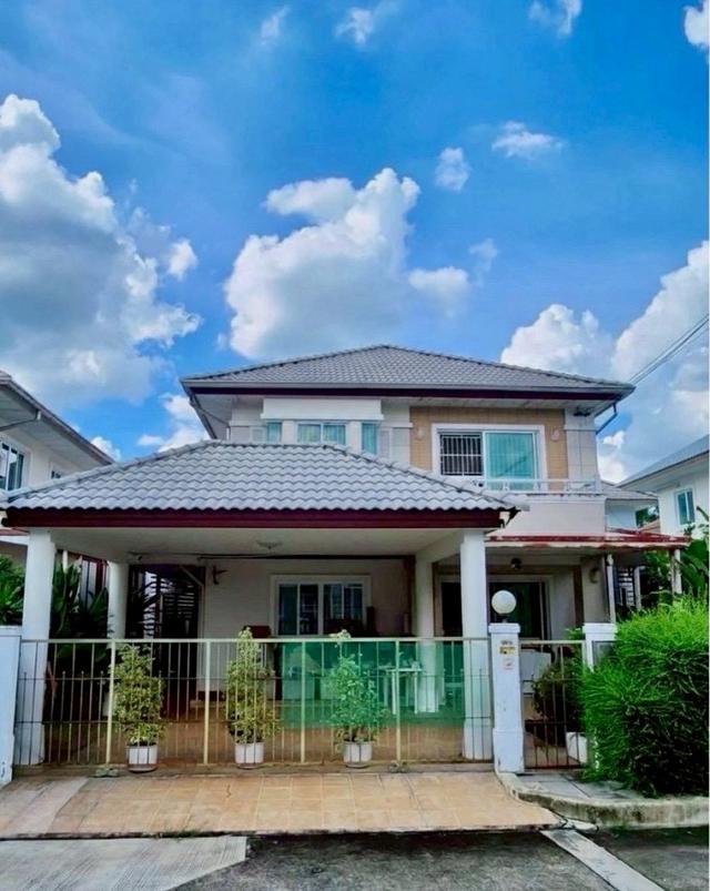 ขายบ้านเดี่ยว 2 ชั้น 55.3 ตร.ว. หมู่บ้าน ชวนชื่น เบลพาร์ค 4 ใกล้ตลาดถนอมมิตร 1
