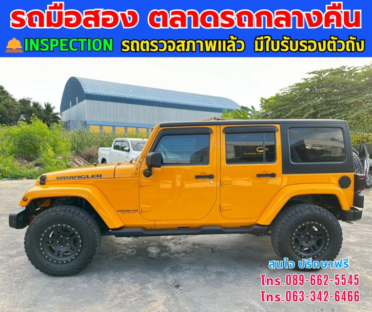 🚘ปี2014 Jeep Wrangler Unlimited 2.8 CRD 4WD. ⭐ไมล์แท้ 95,xxx กม. ⚙️เครื่องดีเซล ✨เกียร์ออโต้