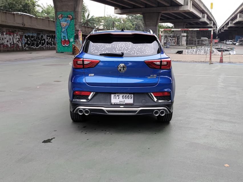 ขายรถ MG ZS 1.5X sunroof ปี 2020 สีน้ำเงิน เกียร์ออโต้ 5