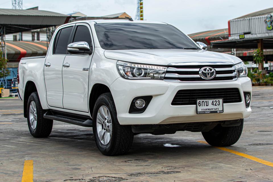 ขาย รถมือสอง 2017 TOYOTA HILUX REVO DOUBLE CAB 2.4 G PLUS PRERUNNER Navi ฟรีดาวน์ ออกรถ0บาท ฟรีส่งทั่วไทย