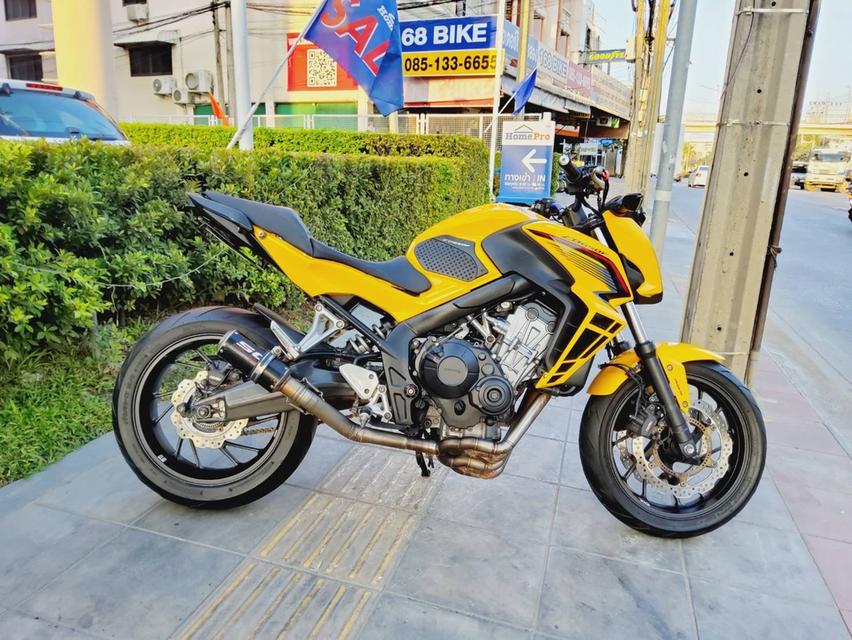 Honda CB650F ABS ปี2016 สภาพเกรดA 8853 km เอกสารพร้อมโอน