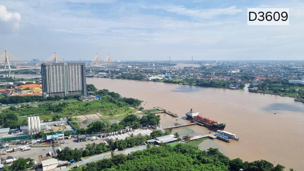 ขาย Lumpini Park Riverside พระราม 3 1 ห้องนอน 32.5 ตรม. ชั้น 36 ตกแต่งครบ วิวแม่น้ำเจ้าพระยา 5