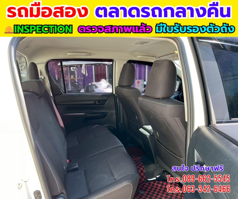 🚘 ปี2024 HILUX REVO 2.4 Double Cab Z Edition Entry 🚛เกียร์ออโต้ 🛻ไมล์แท้ 24,xxx กม. มีปรกันศุนย์ ถึง2028 รูปที่ 11