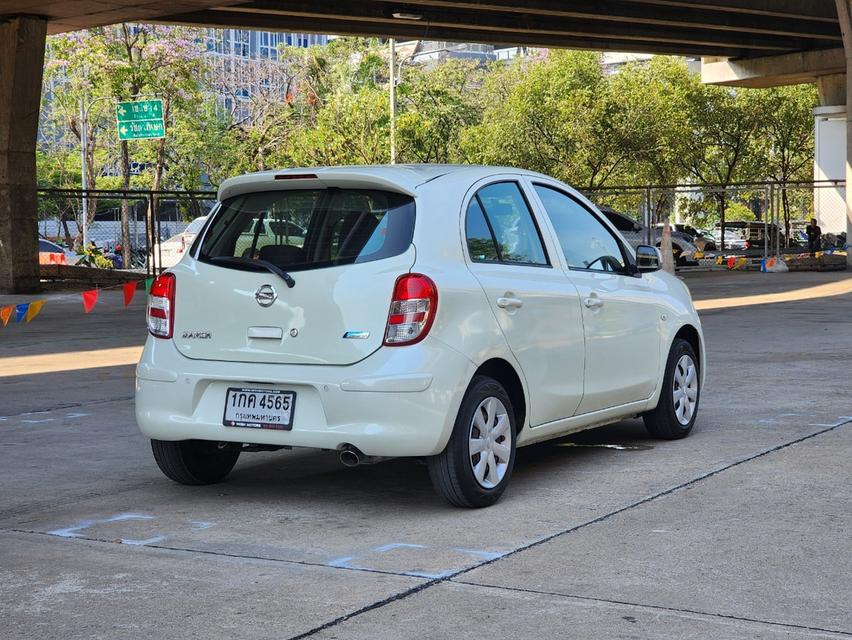 ขายรถ Nissan March 1.2 ปี 2012 สีขาว เกียร์ออโต้ 4