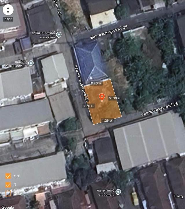 Vายด่วนที่ดิน 44 ตารางวาติดถนนคอนกรีตสาธารณะ แปลงมุม ชอย พระยาสุเรนทร์ 25 แขวงบางชั้นกรุงเทพมหานคร 7