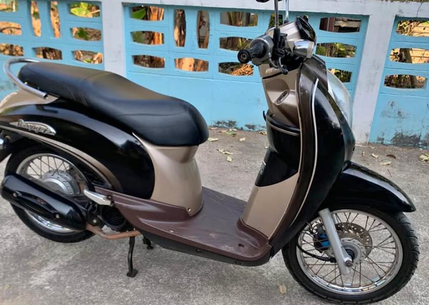 2009 Honda scoopy เครื่องดี มีเล่มชุดโอน