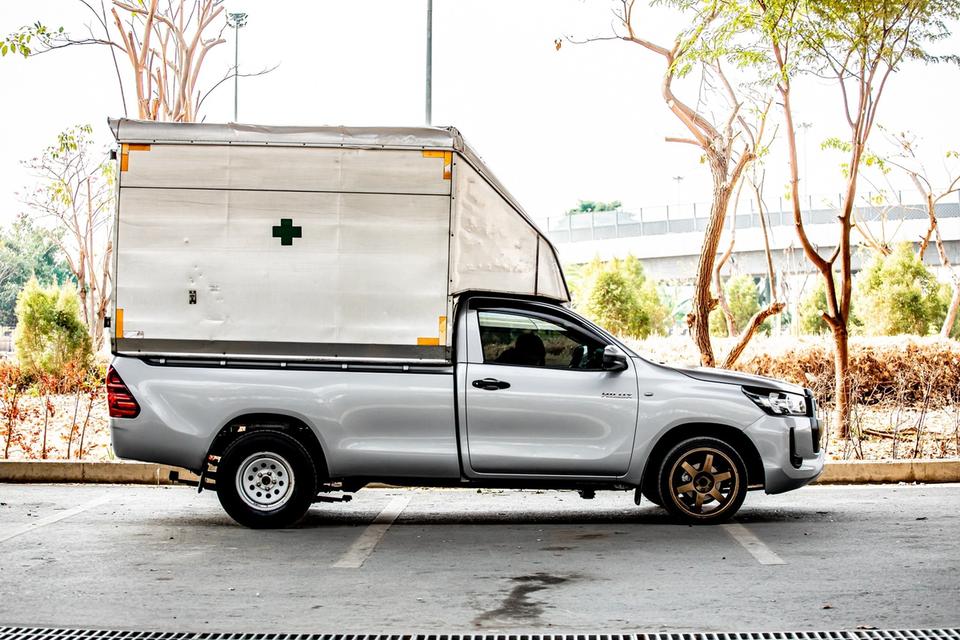 TOYOTA HILUX REVO 2.4 ENTRY STANDARD CAB ปี 2020 สีเทา   5