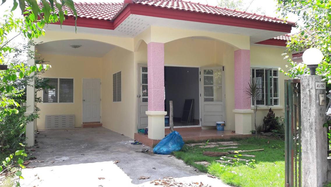 บ้านเดี่ยว 1 ชั้น สามวาตะวันออก ถนนนิมิตรใหม่ หมู่บ้านเอื้อสุข 13
