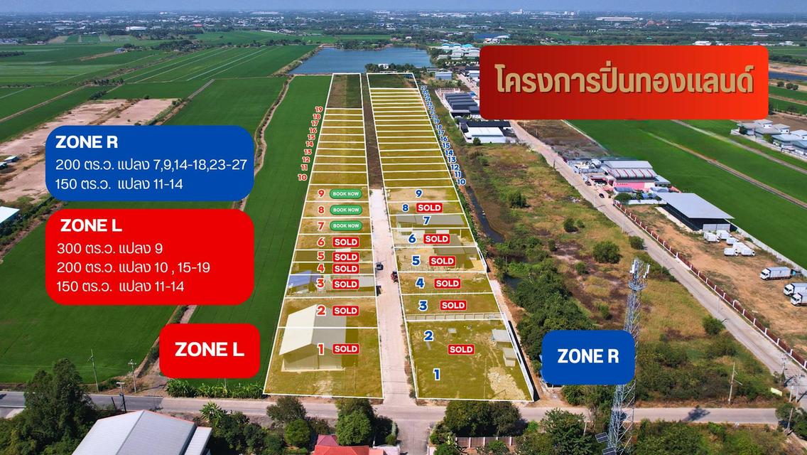 ที่ดิน+โกดัง เริ่มต้น 3.1 ลบ.