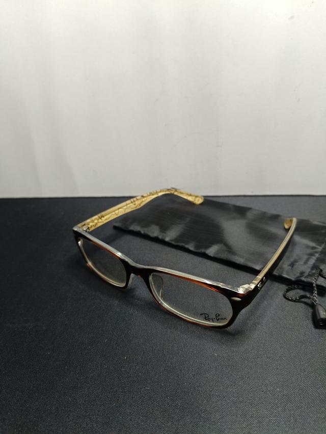 กรอบแว่นงานคลาสสิก Råŷ-Bäñ (RB-5150) ลายกะขากราฟิกทอง แท้100%