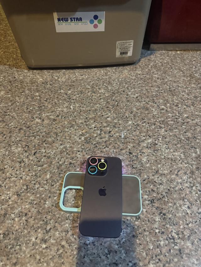 ขายๆๆๆถูกๆๆไอโฟน14ProสีSpace Gray 256กิ๊กสูนTrueใช้งานปกติหมดทุกๆฟังชั่นเครื่องรีสโตได้ตลอดไม่มีติดไอคราว สภาพ: 99.99% สวยๆๆคับไร้รอยตกบุบใดๆคับติดฟ 2