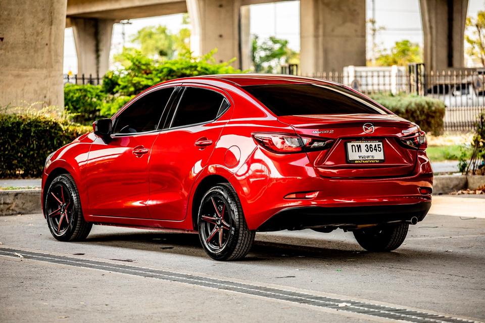 Mazda2 1.5 XD Highplus Sedan ดีเซล รุ่นท๊อป ปี 2015 สีแดง 8