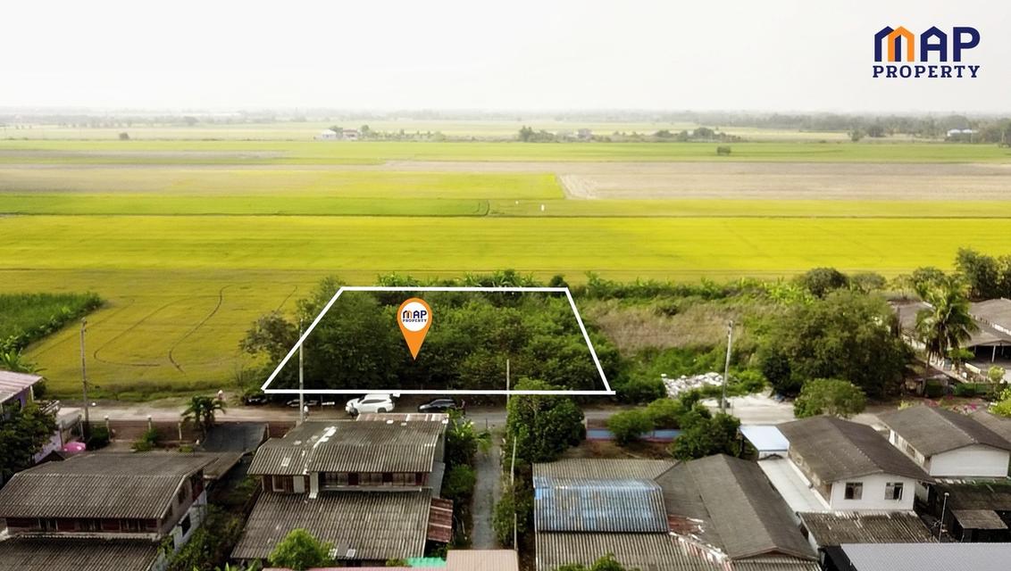 ที่ดินเปล่า 1 ไร่ ใกล้ถนนคลอง 13 หนองจอก ใกล้ชุมชน วัดแสนเกษม 1