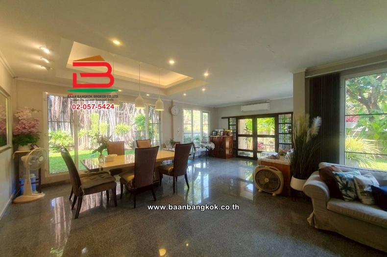 บ้านเดี่ยว เนื้อที่ 119.8 ตร.ว. หมู่บ้านผกามาศ (ปรีดีพนมยงค์ 14) ถนนสุขุมวิท แขวงประเวศ เขตประเวศ 6