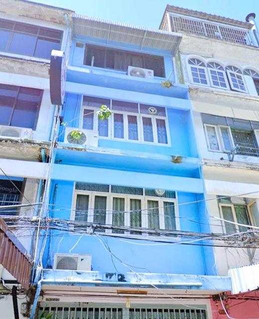 BTSพญาไท ราชเทวี เพียง 598ม. สยามพารากอน ประตูน้ำ ถนนเพชรบุรี ซอย 1-15 Airbnb อาคารพาณิชย์ 4 ชั้น 300 ตร.ม. 17ตร.ว. 3-4  6