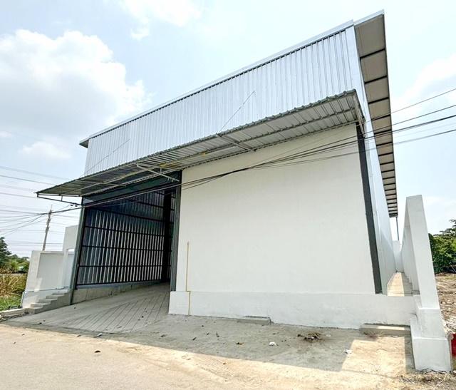 โกดัง 2น้ำ มีพื้นที่จอดรถ หลังคาสูงโปร่ง ศรีสมาน ไฟฟ้า 1 เฟส ดอนเมือง ขาย-เช่าโกดังมินิแฟคตอรี่สร้างใหม่ 100ตรว. 360ตรม. 7