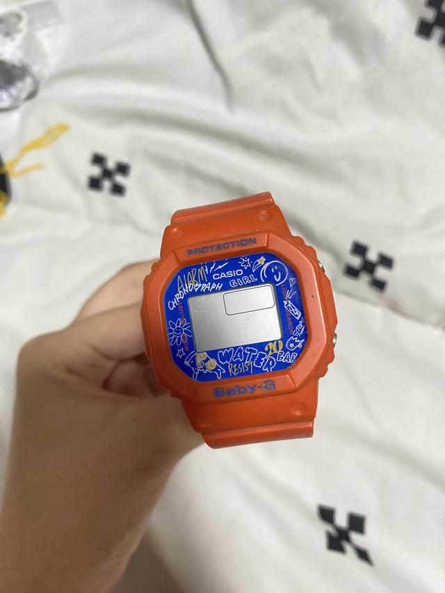 น้องเป้นนาฬิกา มือ2ค่ะ ใช้งานได้ปกติแต่ต้องเปลี่ยนถ่านค่ะ ของแท้100%ค่ะสนใจถามได้นะคะ 