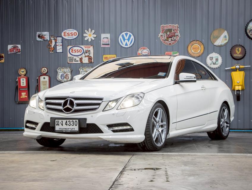 BENZ E200 1.8 CGI COUPE ปี2013รถบ้านแท้  มือเดียว ใช้งานน้อย