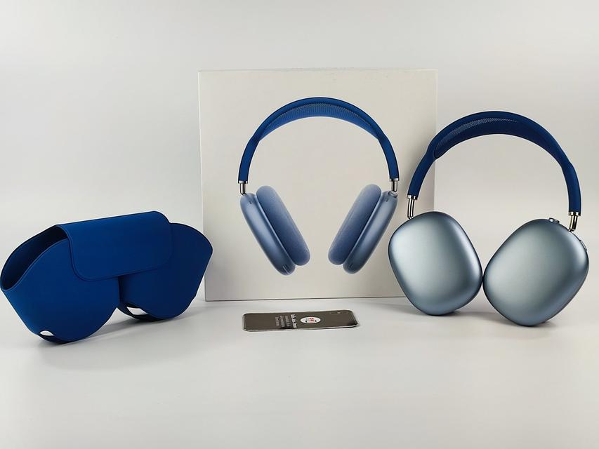  ขาย/แลก Airpods Max สี Sky Blue ศูนย์ไทย ประกัน Apple Care+ 01/04/2567 สภาพสวยมาก แท้ ครบกล่อง เพียง 10,900 บาท  1