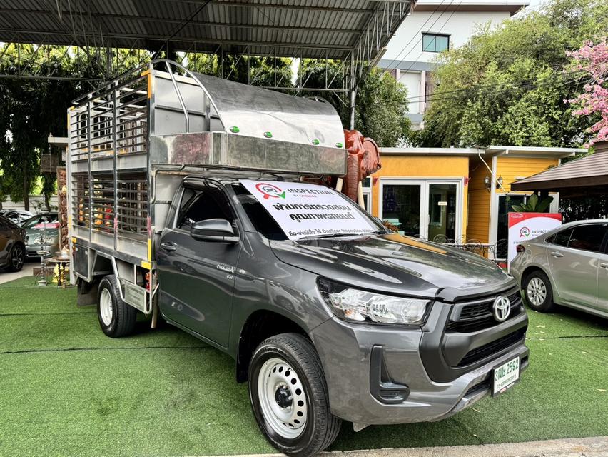 TOYOTA REVO  SINGLECAB รุ่นENTRY 4WD ดีเซล  ปี2023  มีคอกเหล็ก เครื่อง2.8cc. เกียร์ธรรมดา  -รถไมล์แท้100%คะวิ่งมาคร26,xxxกว่ากิโล  6