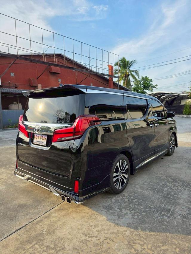 Toyota ALPHARD 2.5SC PACKAGE สีดำ ปี 2023 ไมล์ 28,000 กม. รูปที่ 5