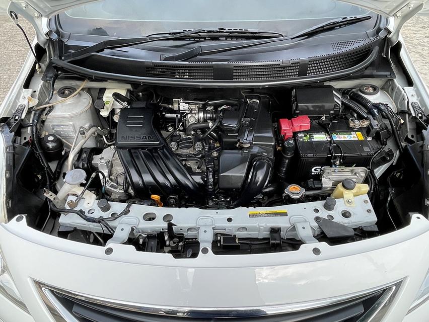 NISSAN ALMERA 1.2 E CVT ปี 2012 เกียร์AUTO สภาพนางฟ้า 14