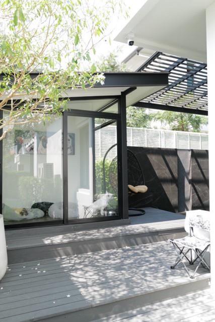 ให้เช่าบ้านเดี่ยวสุดหรู 2 ชั้น พร้อมสระว่ายน้ำ ย่านเอกชัย บางบอน The Pavilla Private Residences Bangbon 3 กาญจนาภิเษก บางบอน 3 ตกเเต่งสวยเฟอร์นิเจอร์ 6