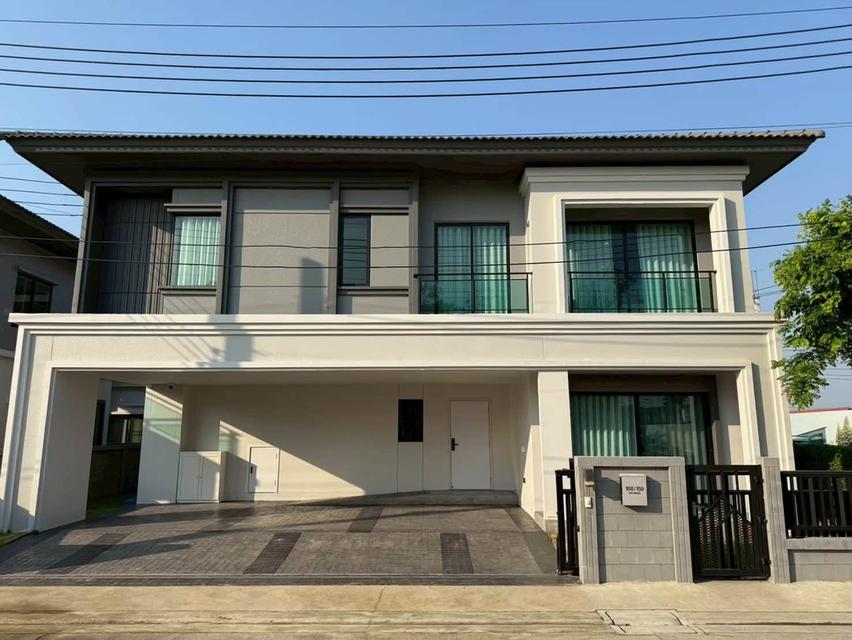 ให้เช่าบ้านเดี่ยว2ชั้น โครงการบริทาเนีย บางนา–ศรีวารี บ้านติดสวนโดยตรง 1