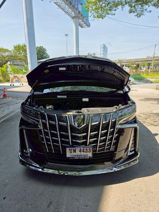 Toyota ALPHARD 2.5SC PACKAGE สีดำ ปี 2021 ไมล์ 50,000 กม. รูปที่ 6