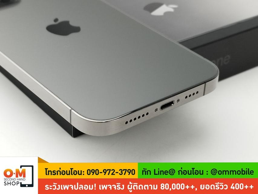 ขาย/แลก iPhone 13 Pro Max 128GB สี Graphite ศูนย์ไทย สภาพสวยมาก แท้ ครบกล่อง เพียง 24,900 บาท  3
