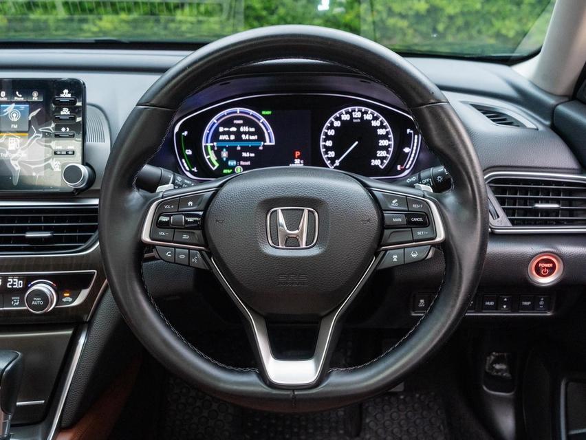 HONDA ACCORD 2.0 HYBRID TECH AT 2020ซีดานหรู ไฮบริด ท็อปสุด ประหยัด 23 km/L ไมล์ 13x,xxx รูปที่ 11
