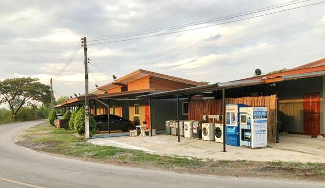 รร.บ้านหนองบัวโนนเมือง 2.4 กม. ให้เช่าบ้านเดี่ยวชั้นเดียว เมืองชุมแพ บรรยากาศธรรมชาติ 1 นอน 1 น้ำ พร้อมเฟอร์ฯ 8