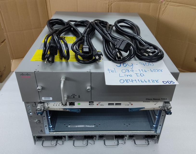 Cisco Nexus N7K-C7004 w/4 Power มือสอง ทดสอบแล้ว ประกัน 1 ปี จากผู้ขาย 4