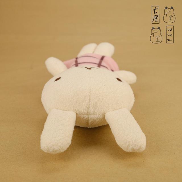 ตุ๊กตา กระต่ายขาว・อารันจิ・อารอนโซ・ขาวญี่ปุ่น ไม่โอโม่ =͟͟͞🐰🇯🇵 Shiro Rabbit・Off-White Shade・Standard 22 cm・Aranzi Aronzo Sitting Plush Series ❄️✨