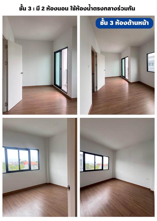 ทาวน์โฮม3 ชั้น หมู่บ้านลุมพินี ทาวน์เพลส สุขุมวิท–ศรีนครินทร์  หลังมุม  สุขุมวิท 113  ใกล้ BTS สำโรง 3