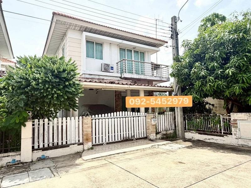 ขาย บ้านแฝด หลังริม หมู่บ้านเดอะวิลล่า รัตนาธิเบศร์ 2