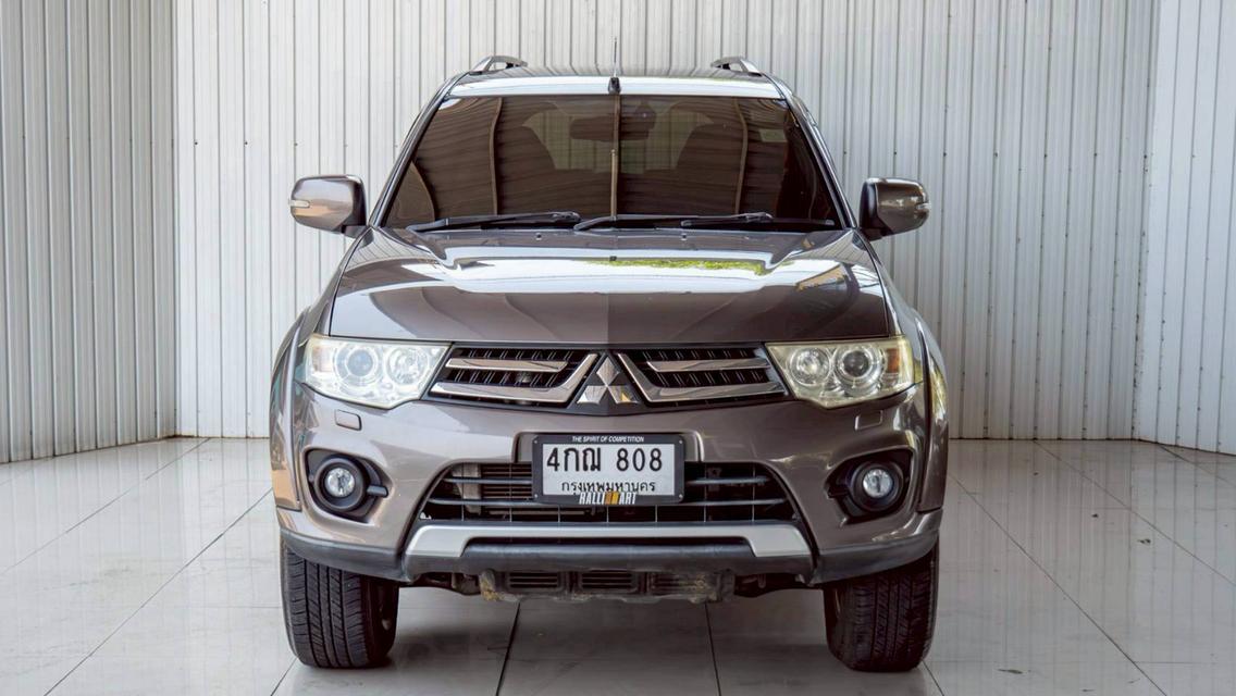 MITSUBISHI PAJERO SPORT 2.5 GT เกียร์AT ปี 2013 สีขาว โฉม ปี08-15 รูปที่ 2
