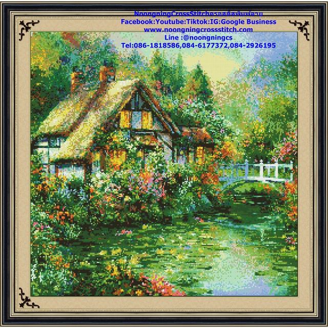 ร้าน Noongning Cross stitch ครอสติสพิมพ์ลาย จำหน่ายอุปกรณ์ครอสติส ภาพติดเพชร609 1